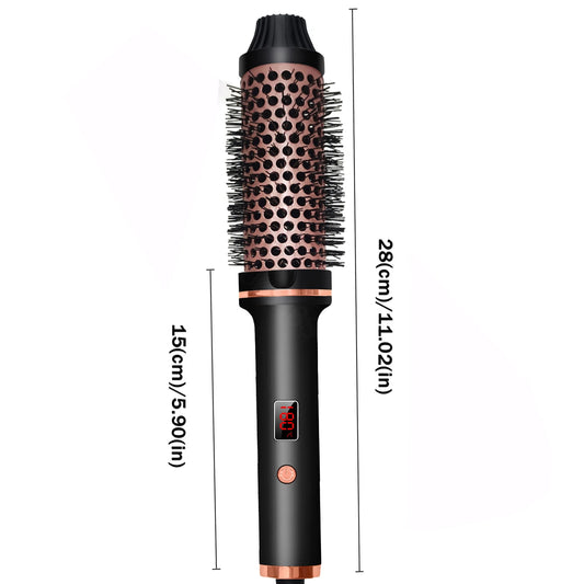 Professional 3 In 1 Fast Heat Curly Hair Iron Tools Devices Speeds 410 F Multifunctional Hair Styling Appliances Brush for Women
